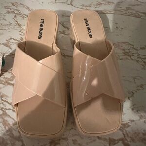 Steve Madden Women's Nude Cross-Band Shoes